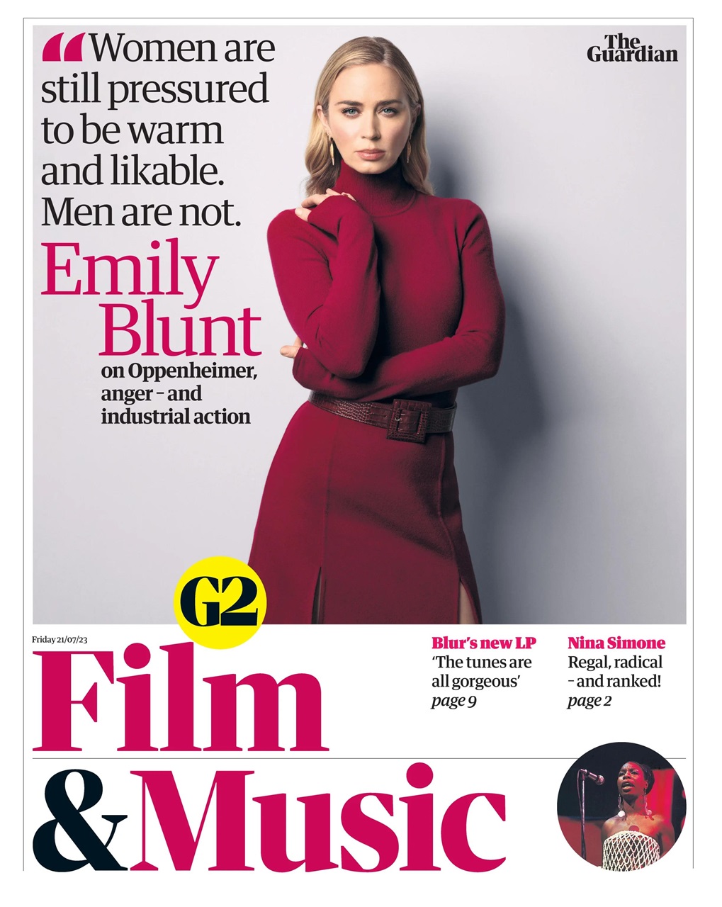 The Guardian Newspaper Preview Pages