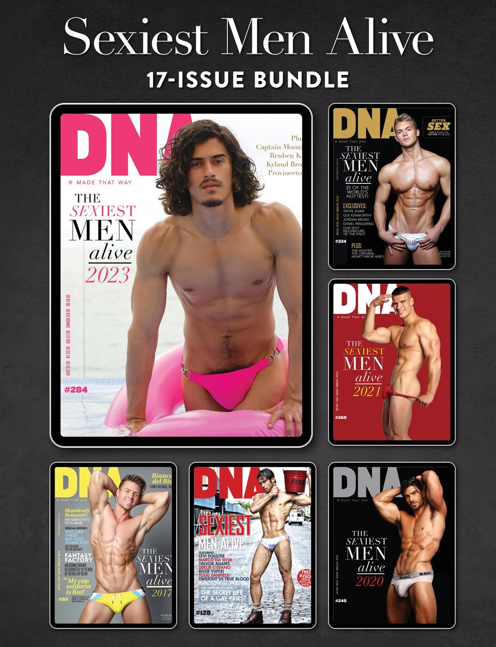 Dna Magazine Dna Sexiest Man Alive Collection Special Issue 0017