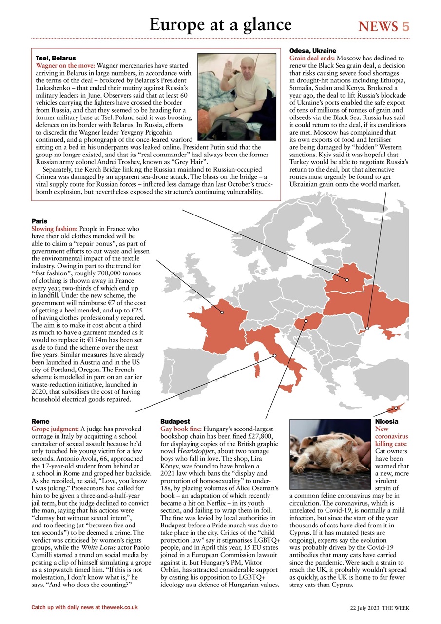 The Week Preview Pages