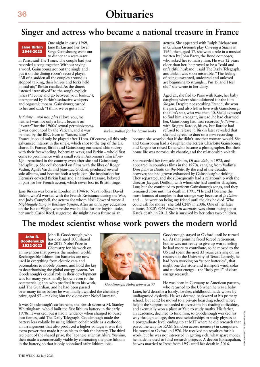 The Week Preview Pages