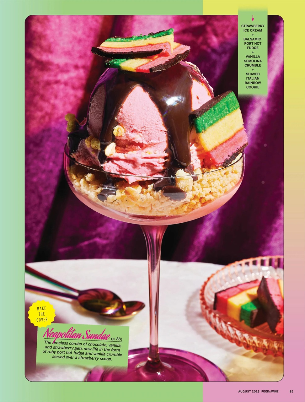Food & Wine Preview Pages
