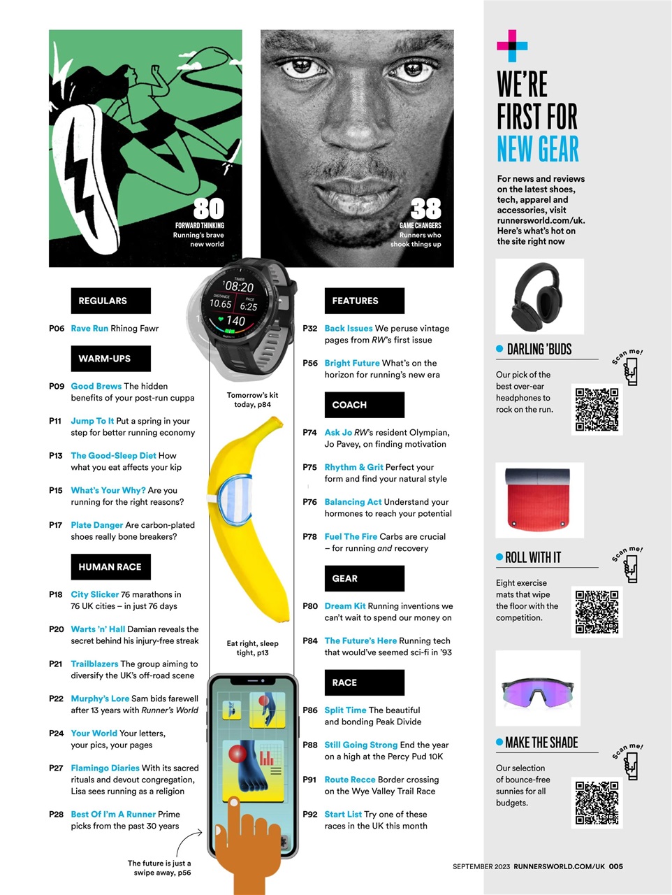 Runner's World Preview Pages