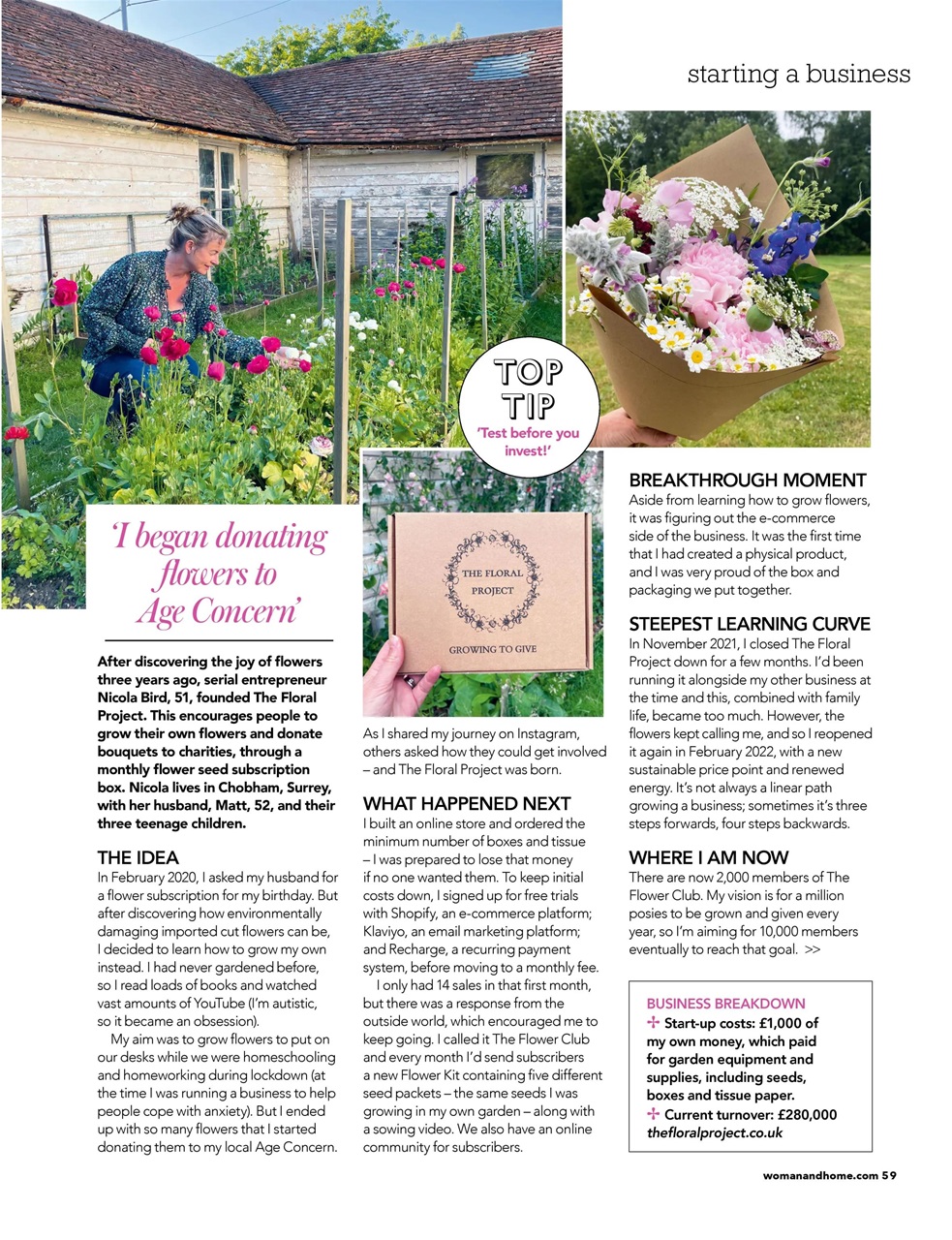 Woman & Home Preview Pages