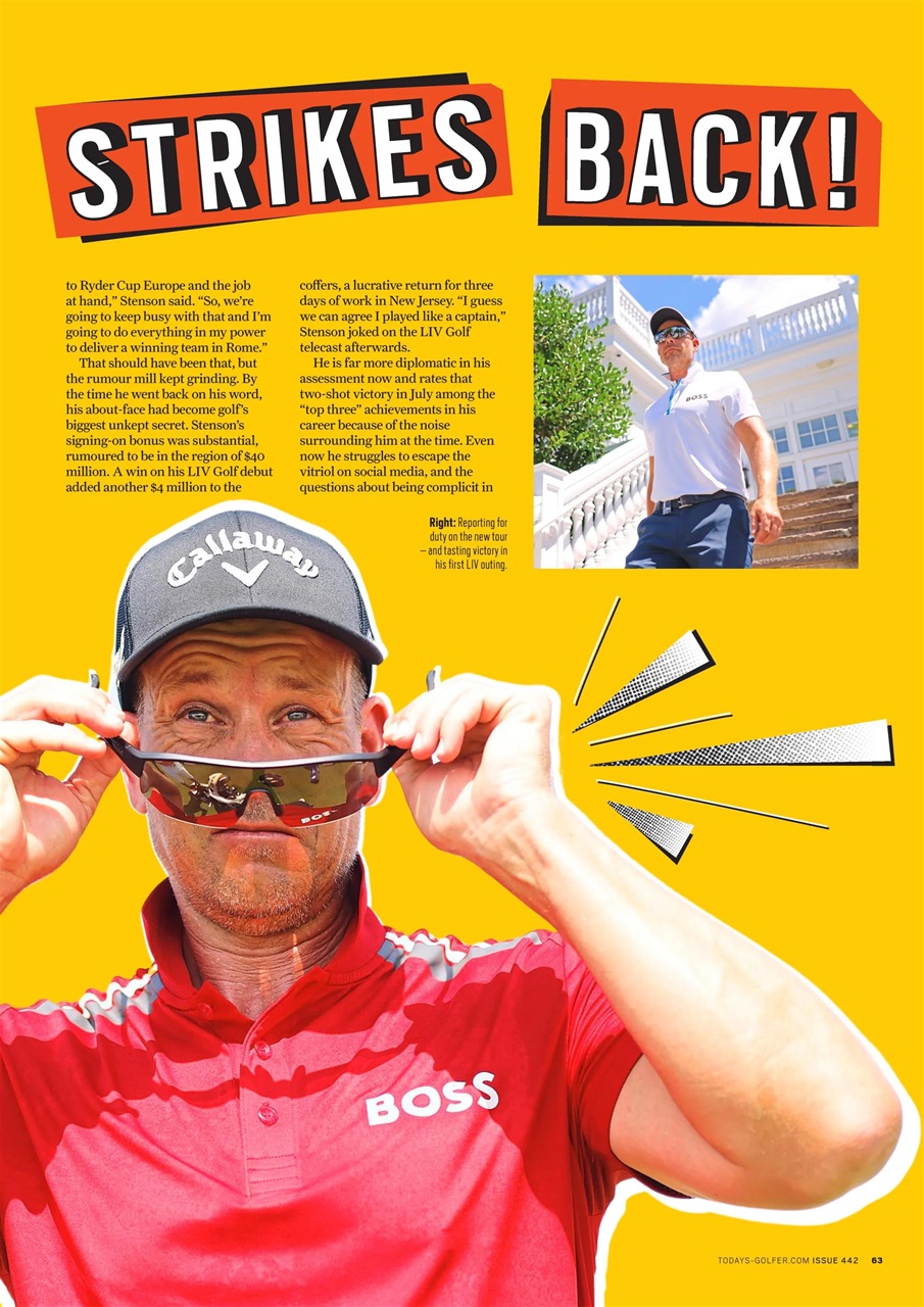 Today's Golfer Preview Pages
