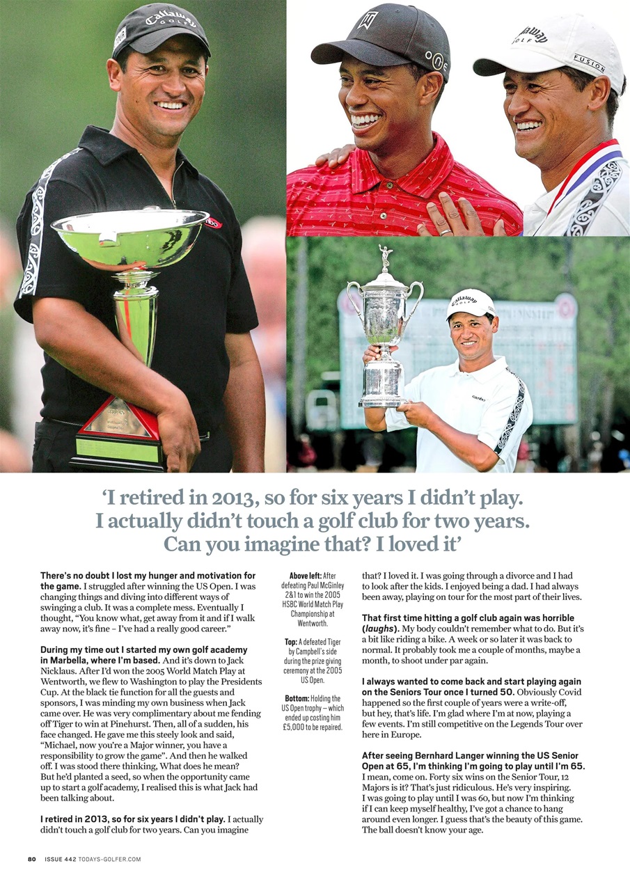 Today's Golfer Preview Pages