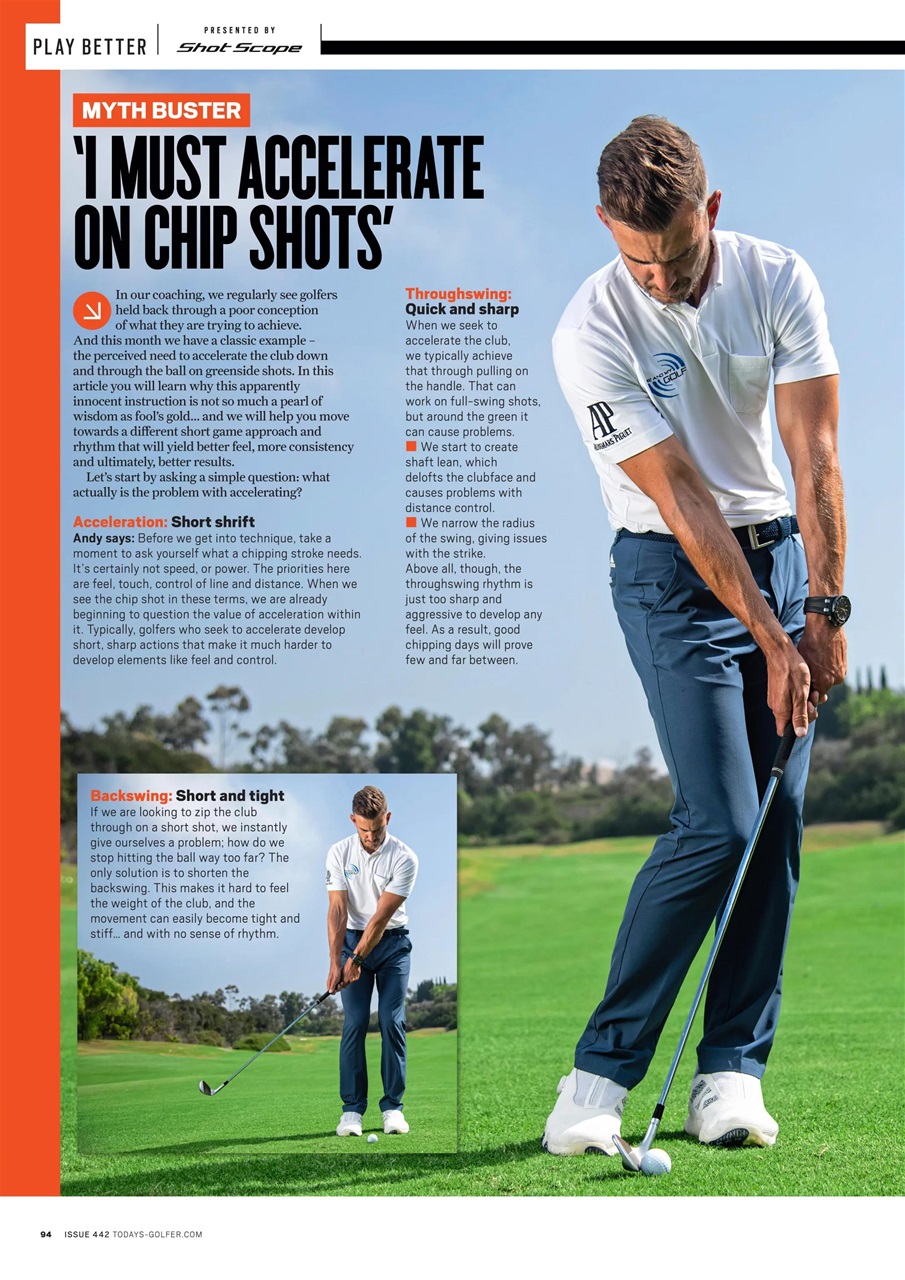 Today's Golfer Preview Pages