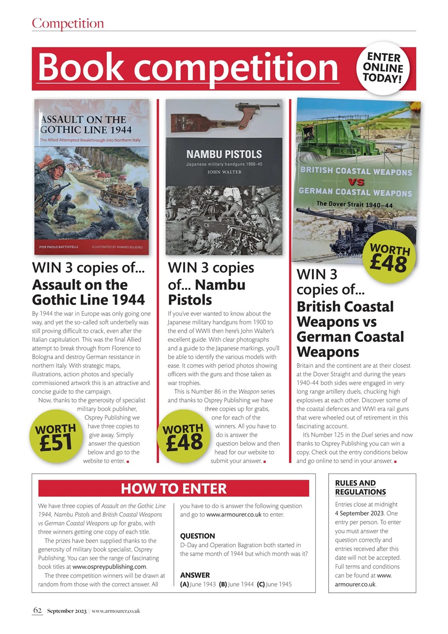 The Armourer Preview Pages