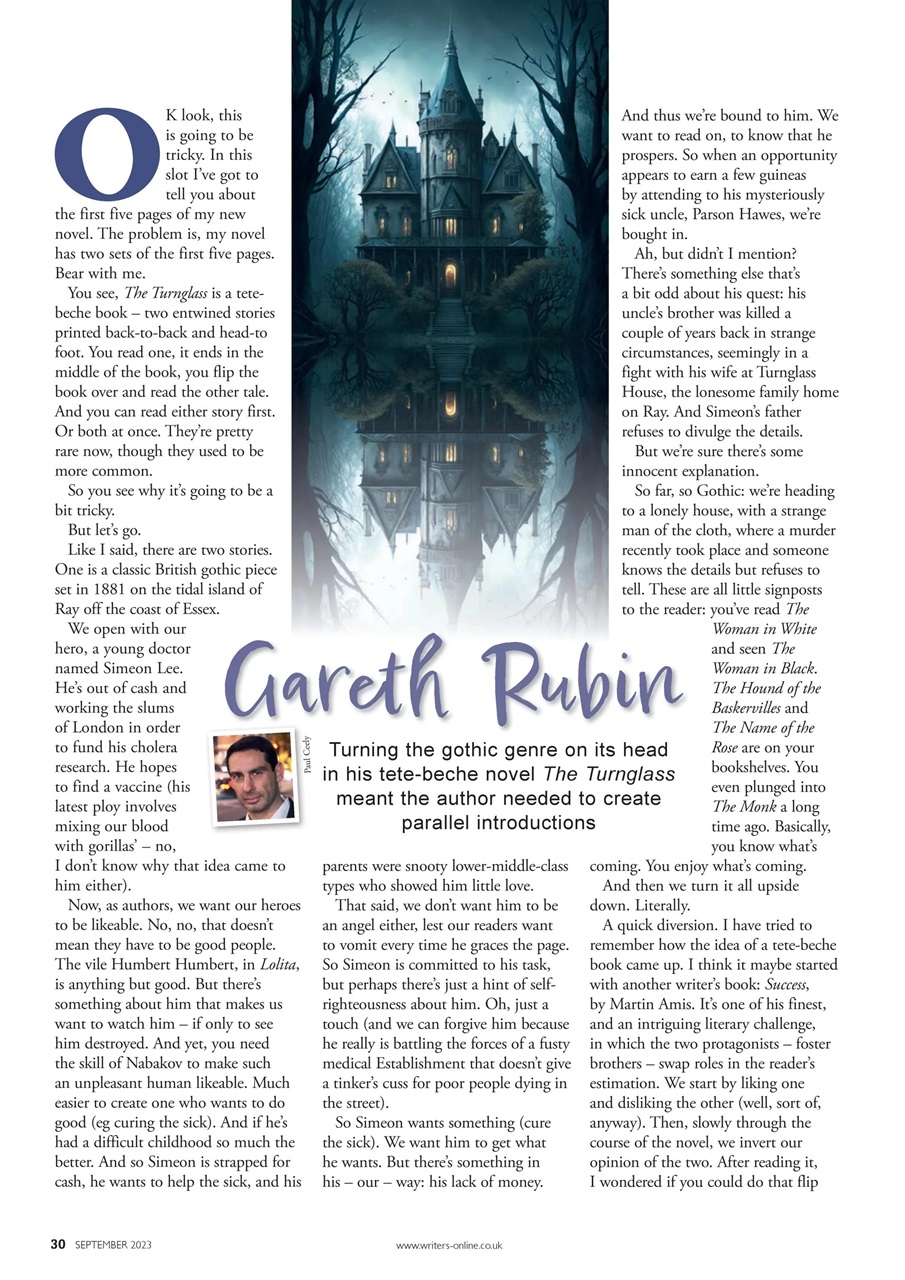 Writing Magazine Preview Pages