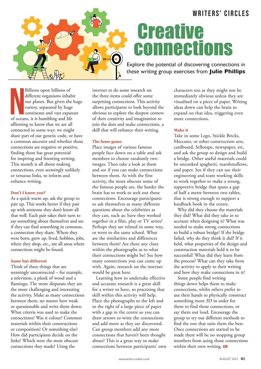 Writing Magazine Preview Pages