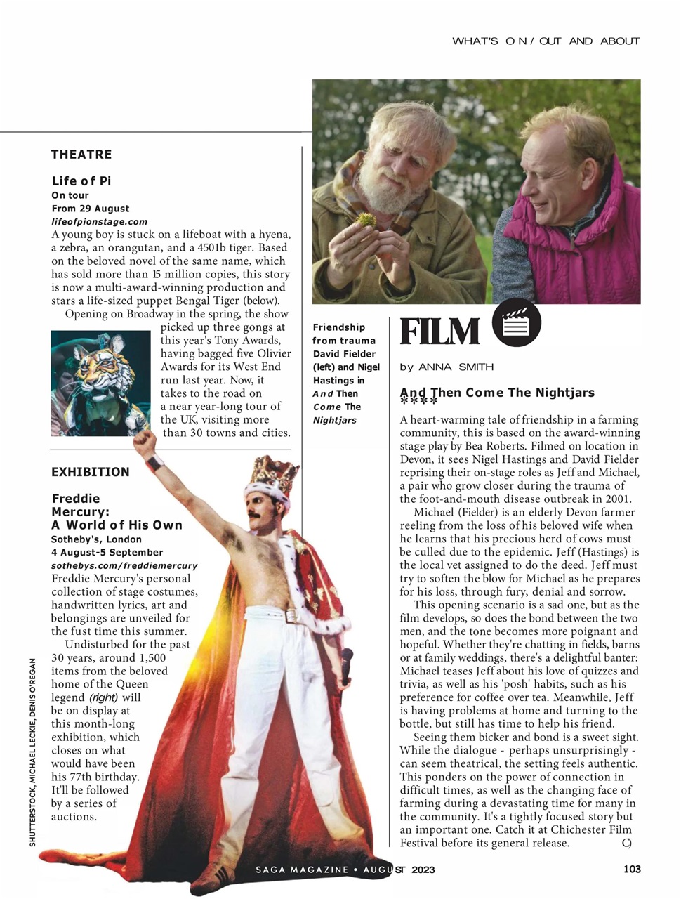 Saga Magazine Preview Pages