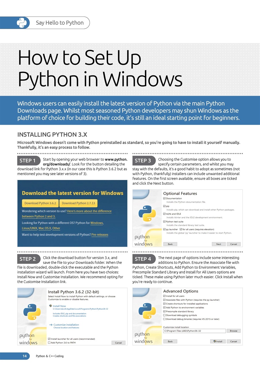 Python & C++ The Complete Manual Preview Pages