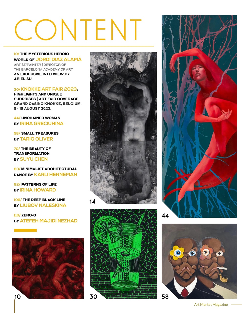 Art Market Magazine Preview Pages