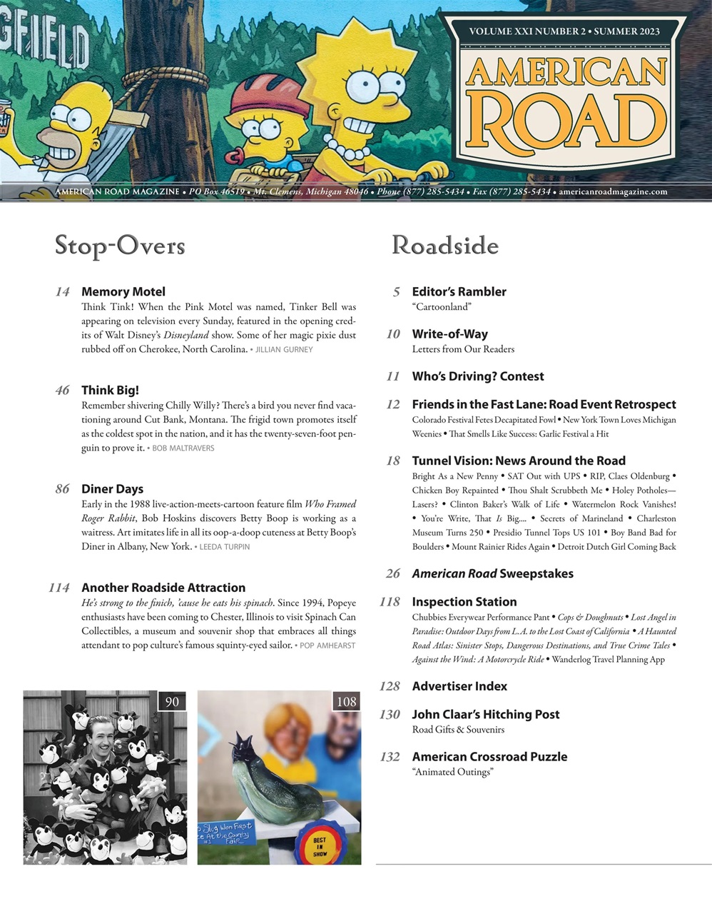 American Road Preview Pages