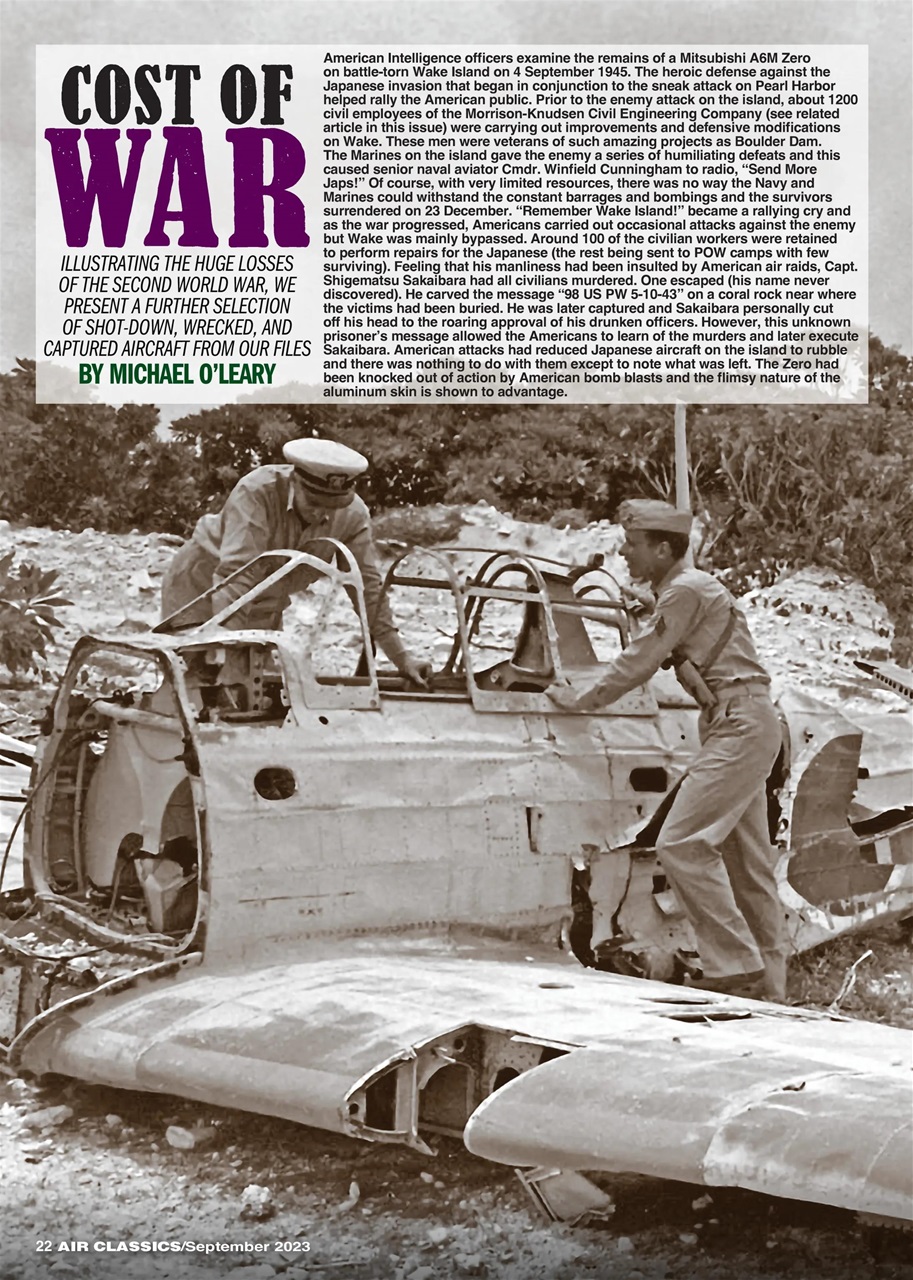 Air Classics - Where History Flies Preview Pages