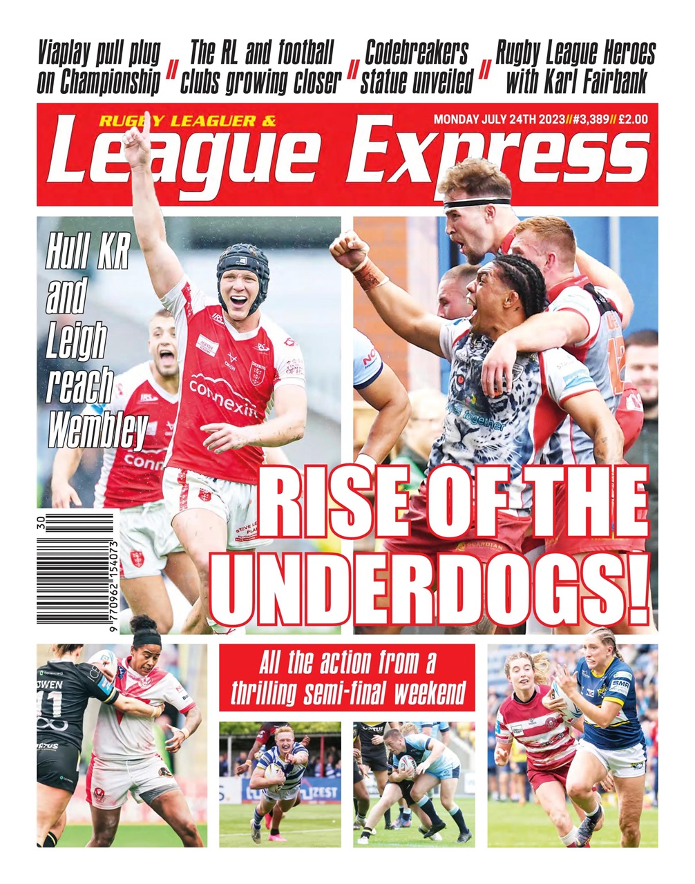 League Express Preview Pages