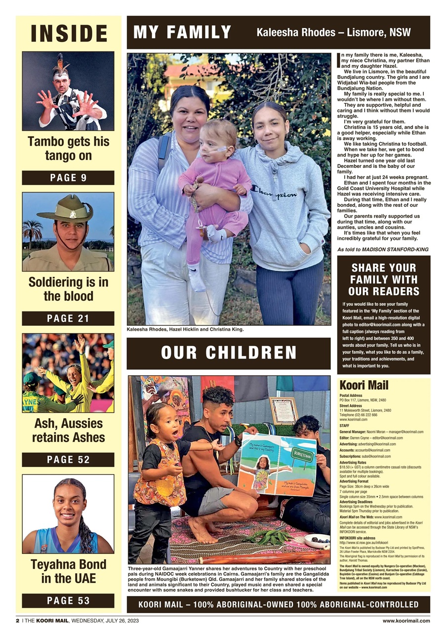 Koori Mail Preview Pages