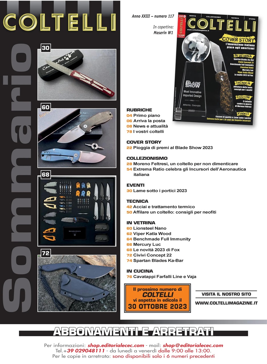 COLTELLI Preview Pages