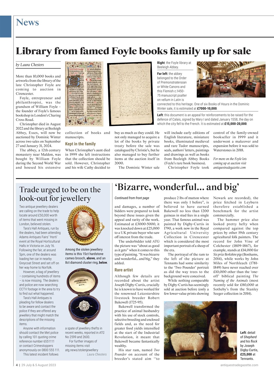 Antiques Trade Gazette Preview Pages