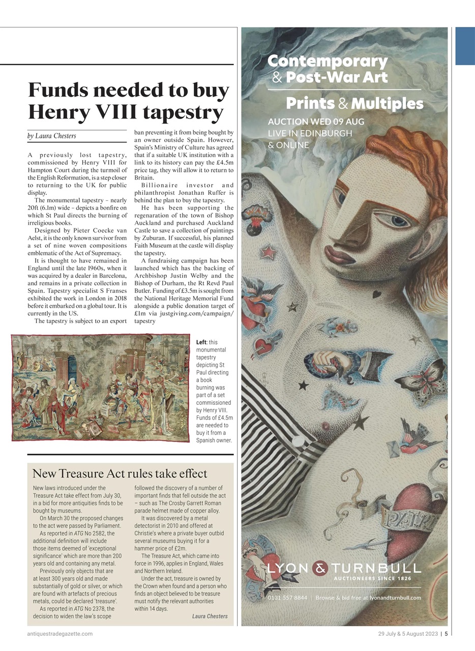 Antiques Trade Gazette Preview Pages