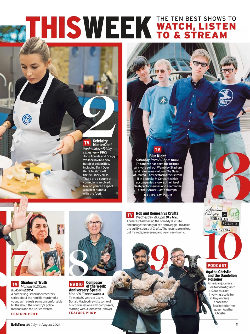 Radio Times Magazine 294th August 2023 Back Issue