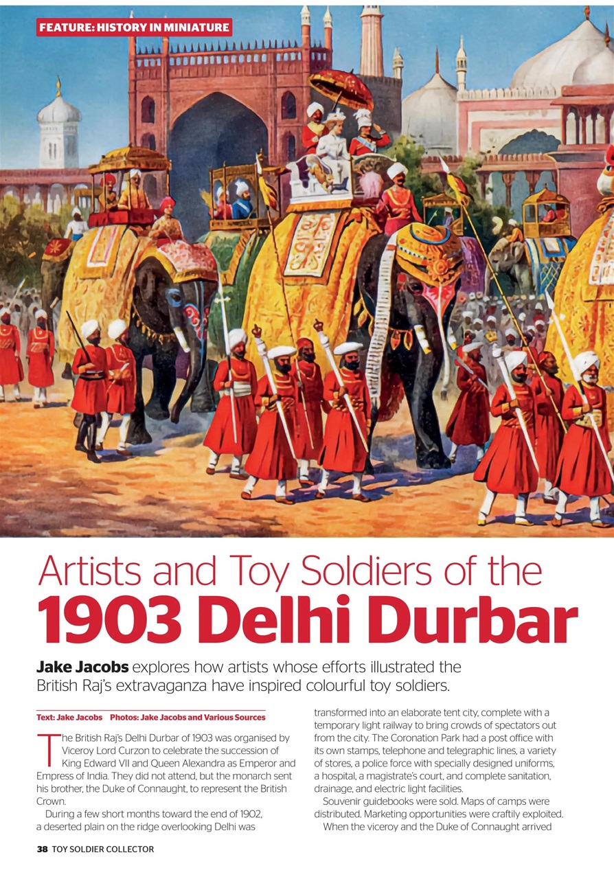 Toy Soldier Collector and Historical Figures Preview Pages