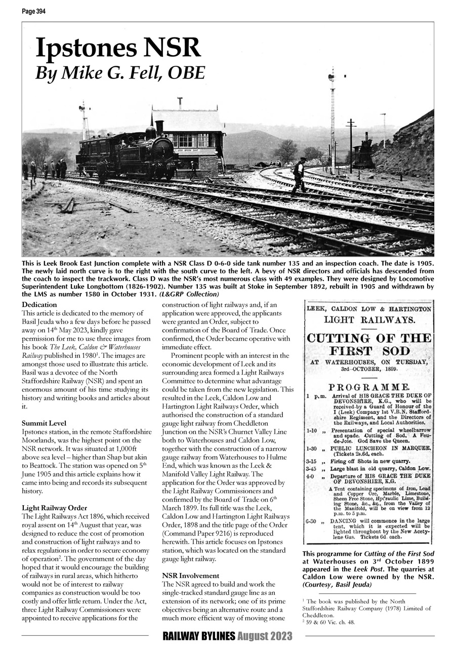 Railway Bylines Preview Pages