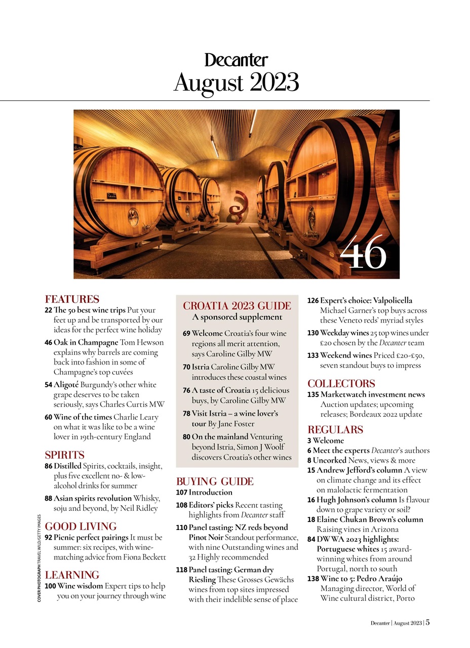 Decanter Preview Pages