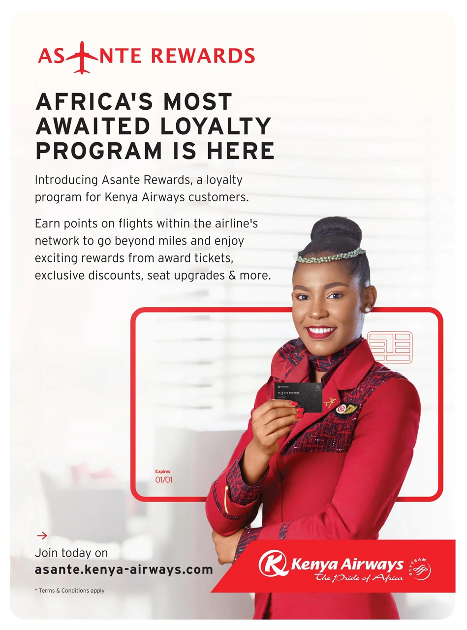 MSAFIRI – Kenya Airways Inflight Preview Pages
