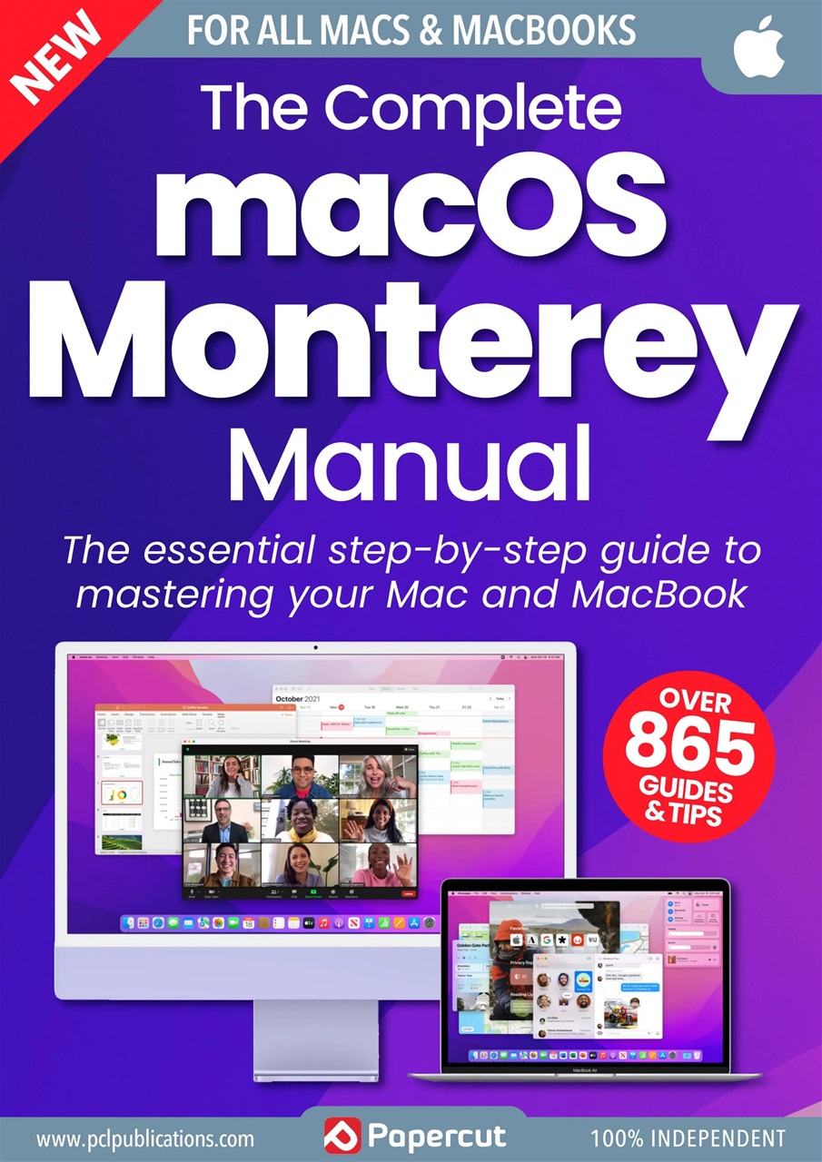 macOS Monterey The Complete Manual Preview Pages