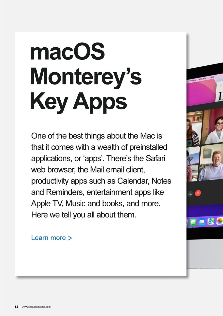 macOS Monterey The Complete Manual Preview Pages