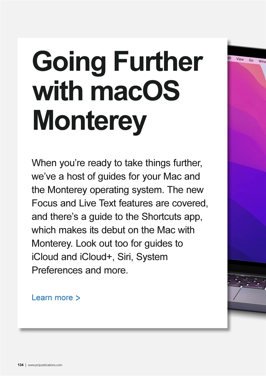 macOS Monterey The Complete Manual Preview Pages