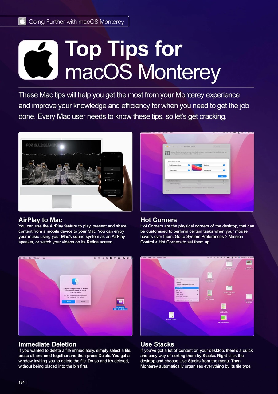 macOS Monterey The Complete Manual Preview Pages