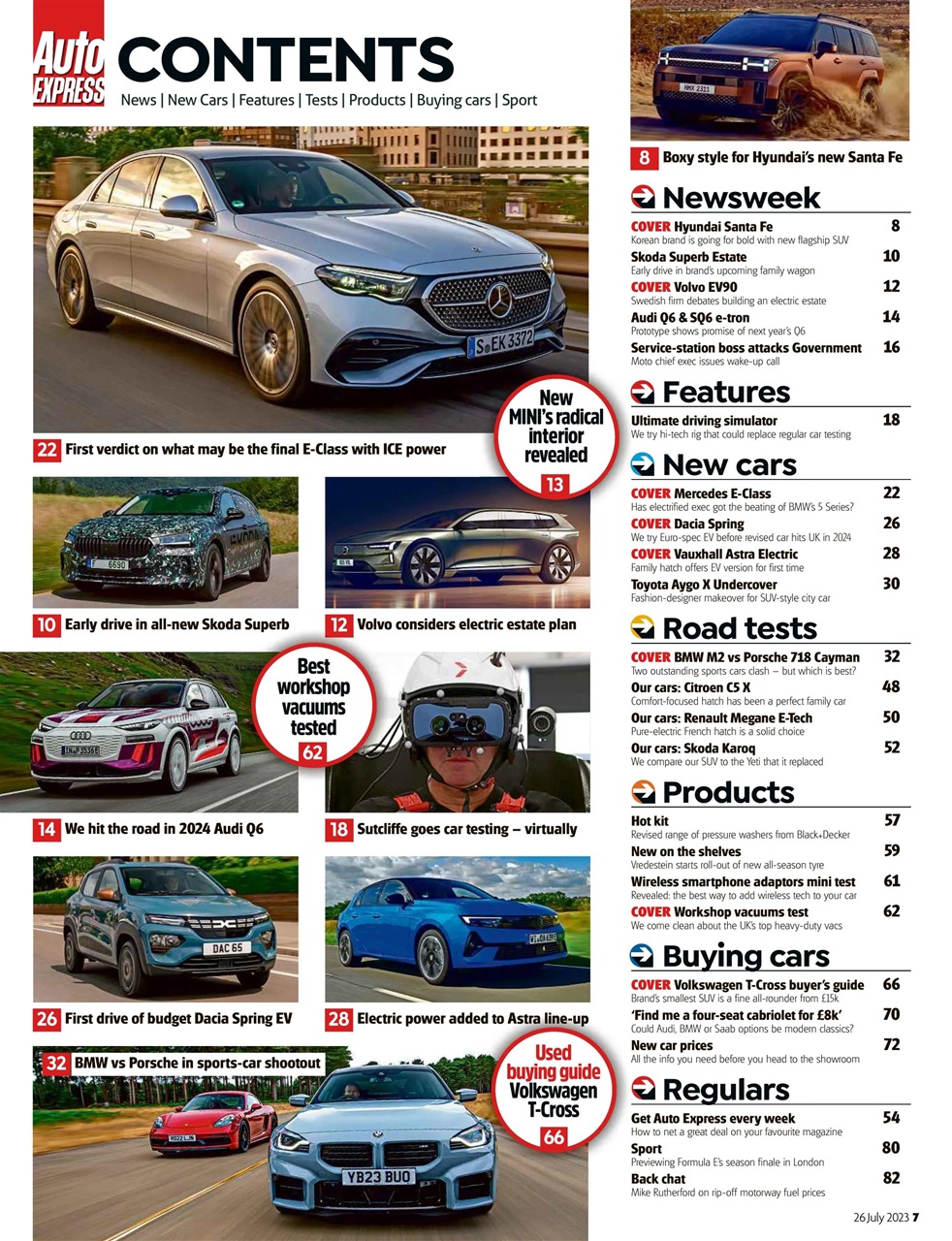 Auto Express Preview Pages