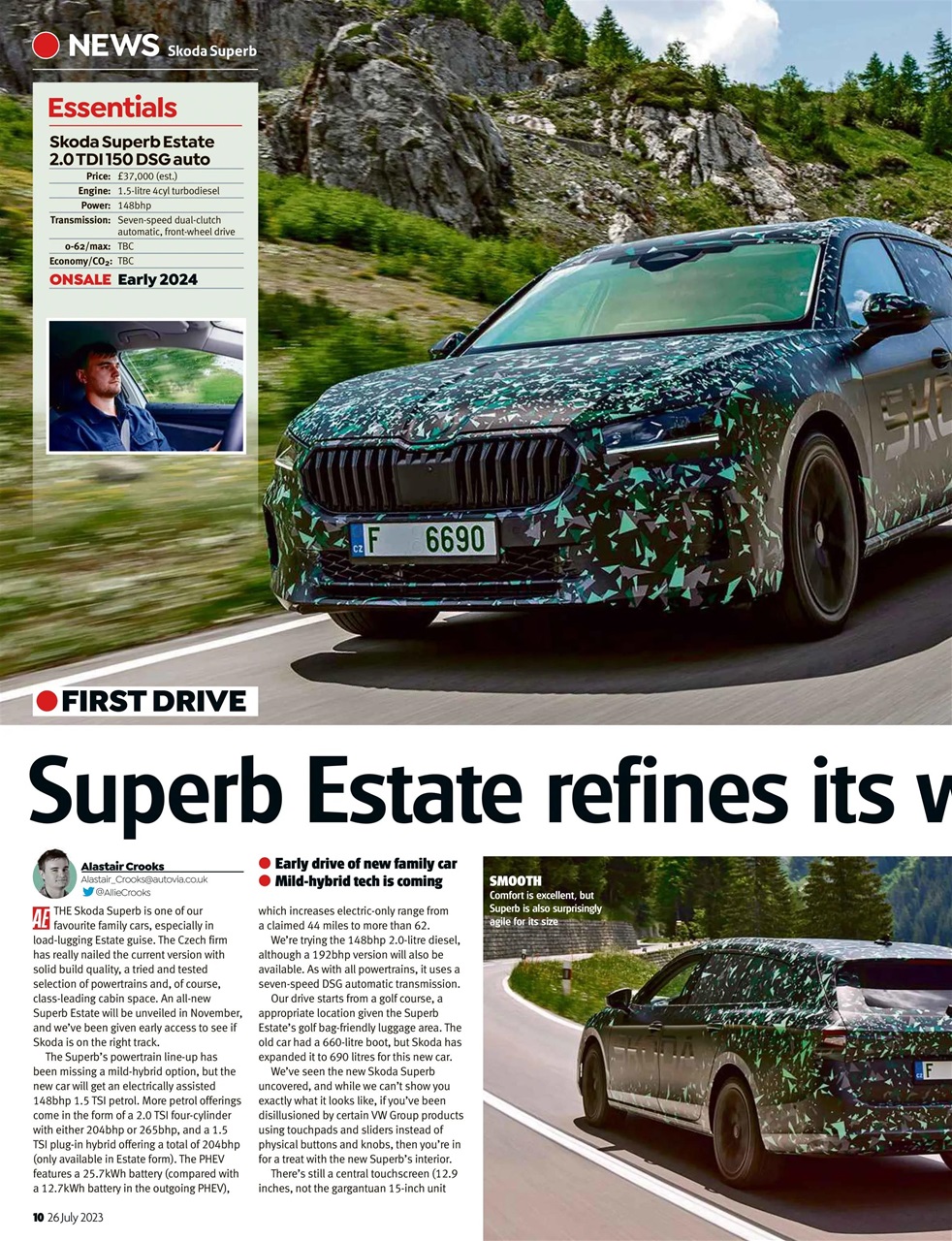 Auto Express Preview Pages