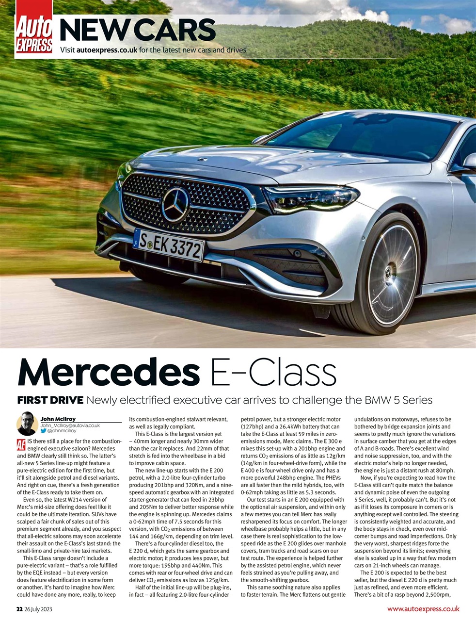 Auto Express Preview Pages