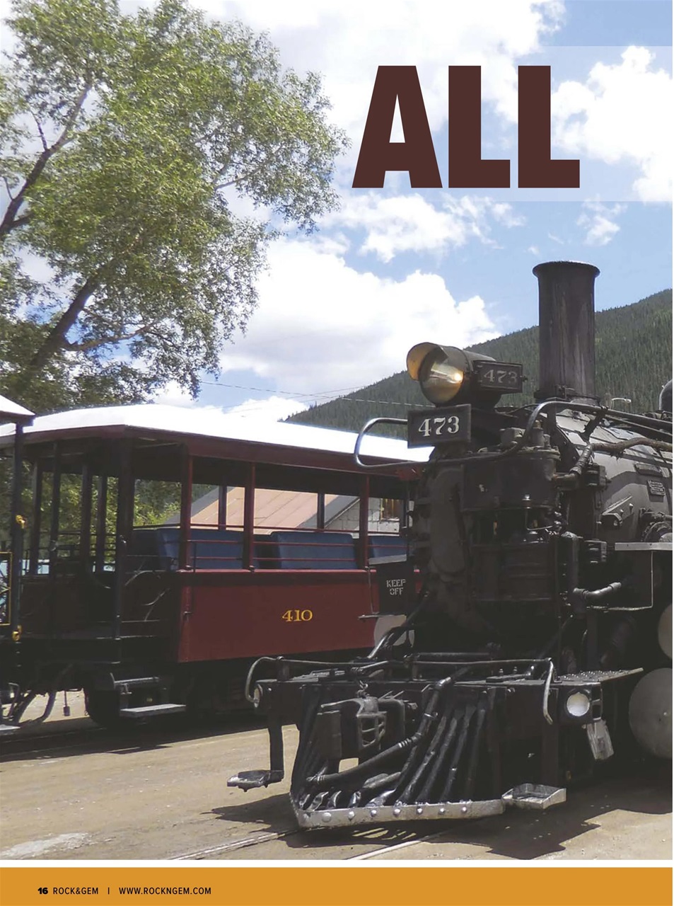 Rock&Gem Magazine Preview Pages