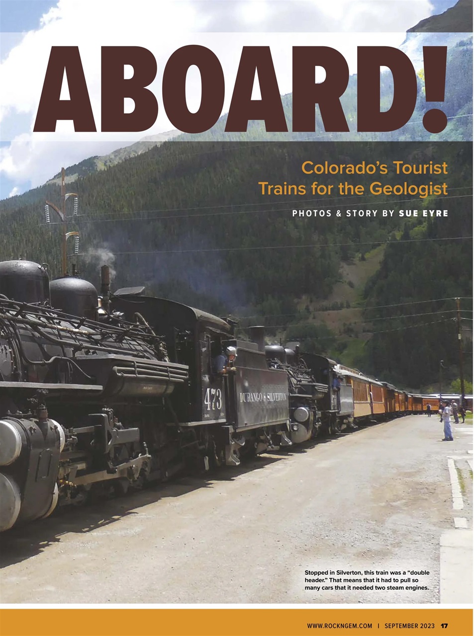 Rock&Gem Magazine Preview Pages