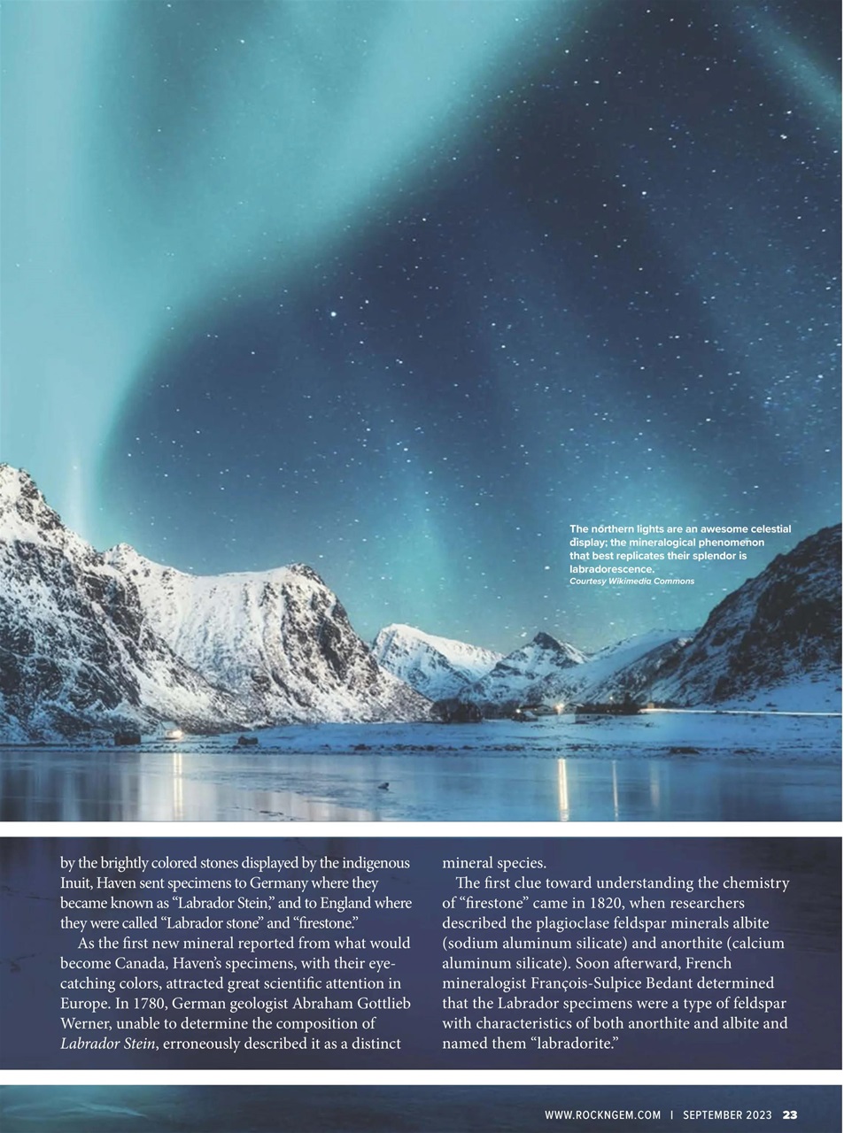 Rock&Gem Magazine Preview Pages