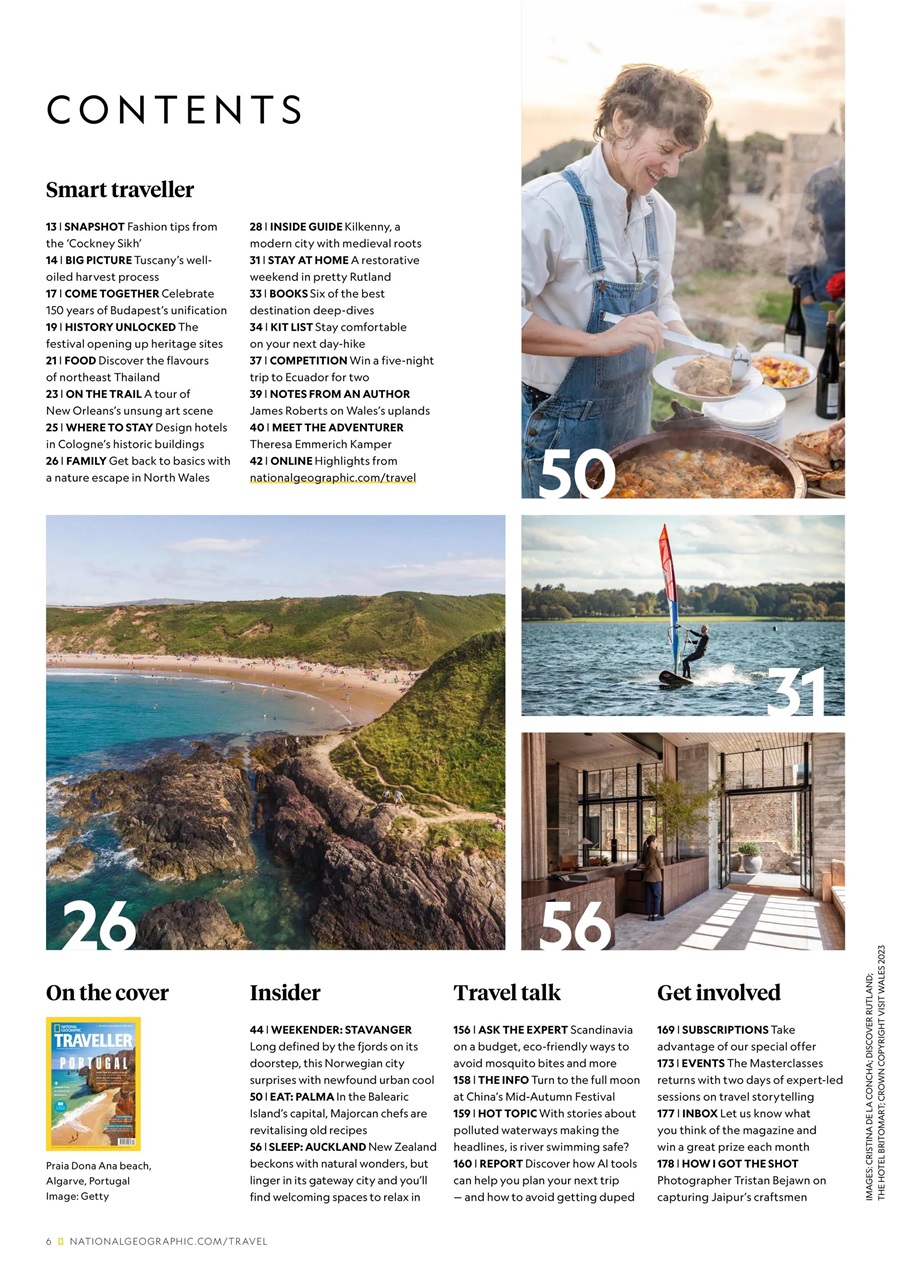 National Geographic Traveller UK Preview Pages