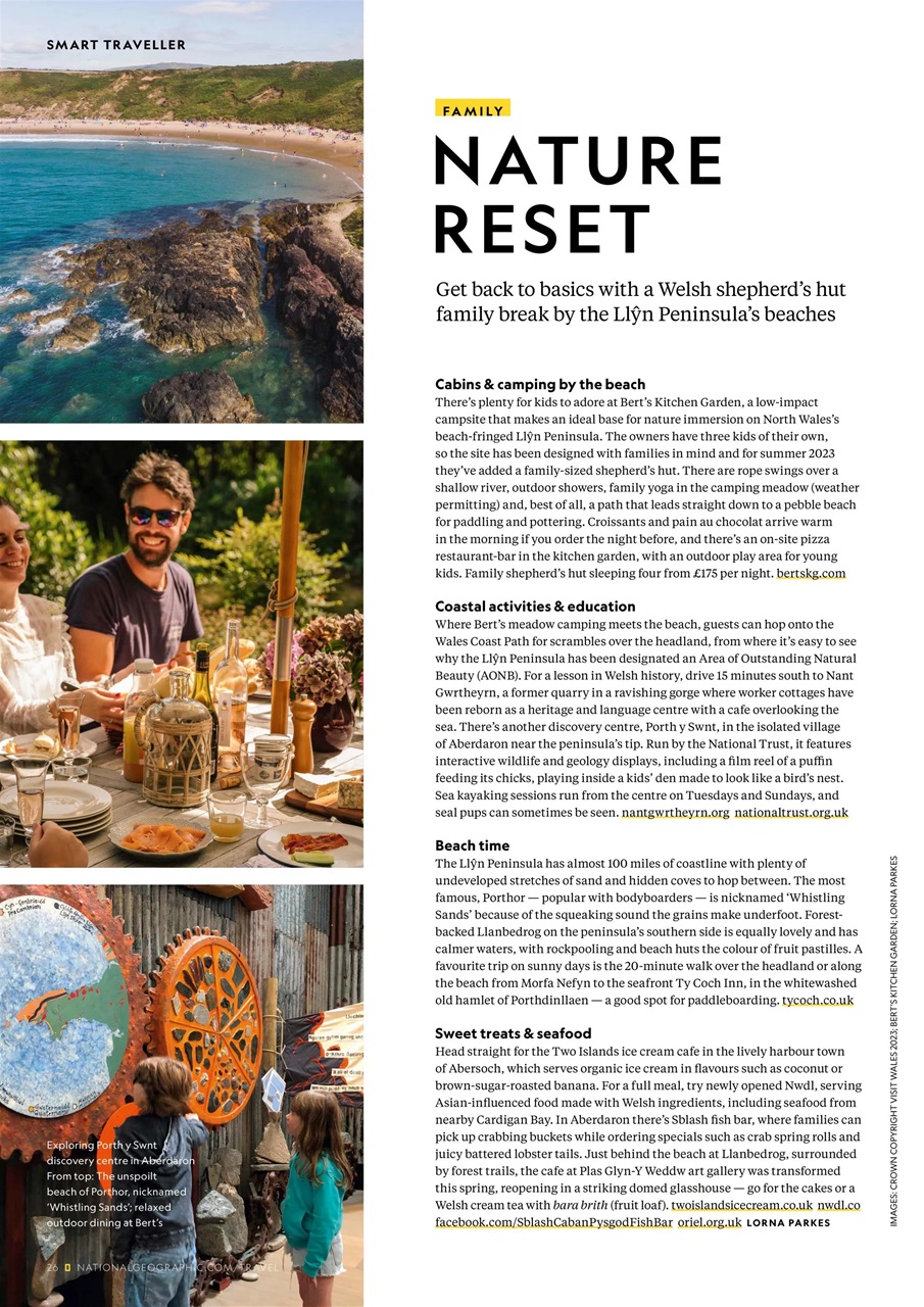 National Geographic Traveller UK Preview Pages