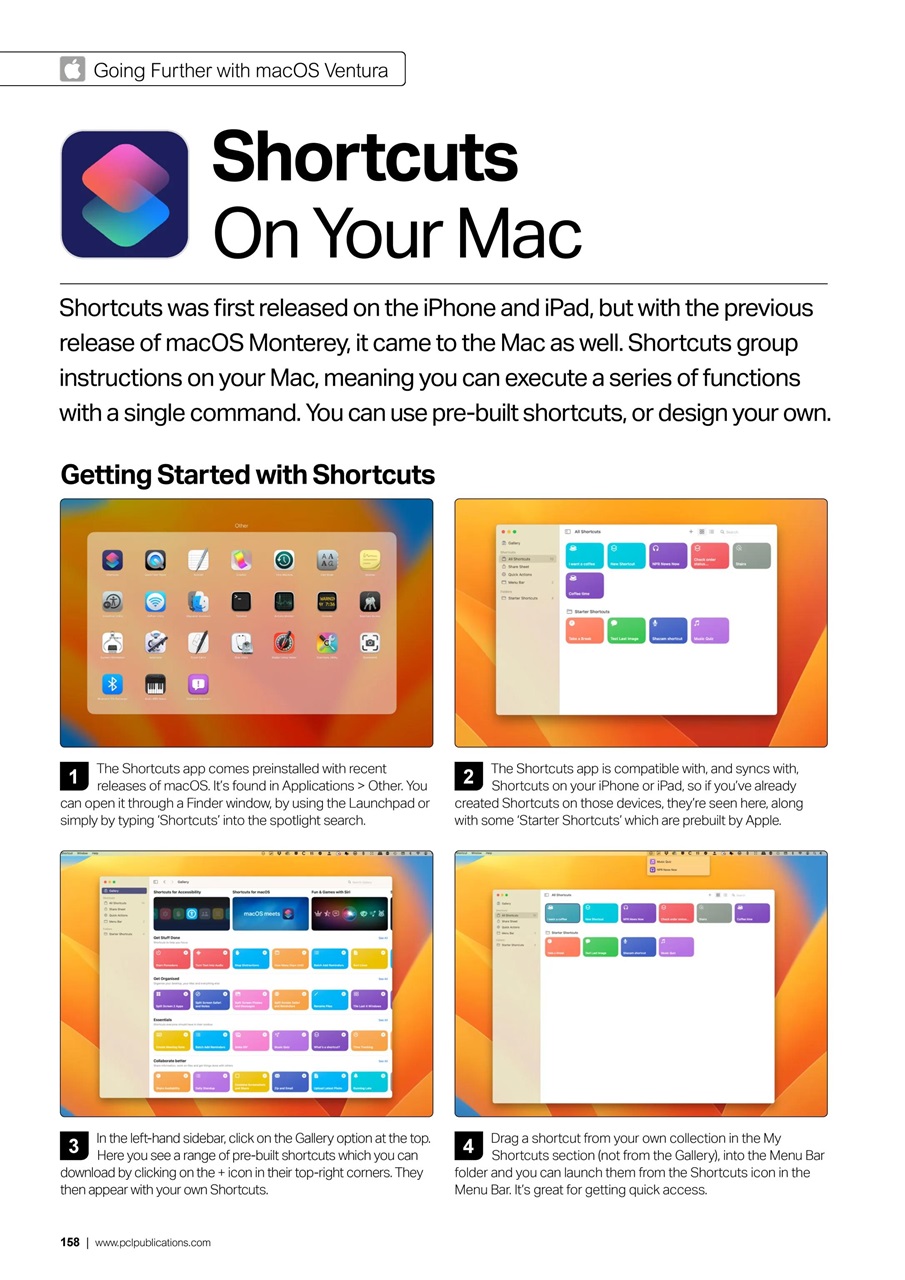 Mac + MacBook User Preview Pages