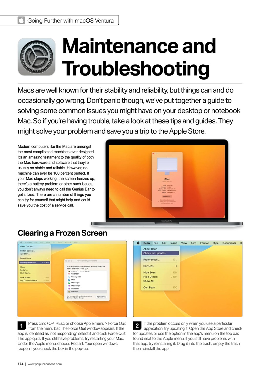 Mac + MacBook User Preview Pages