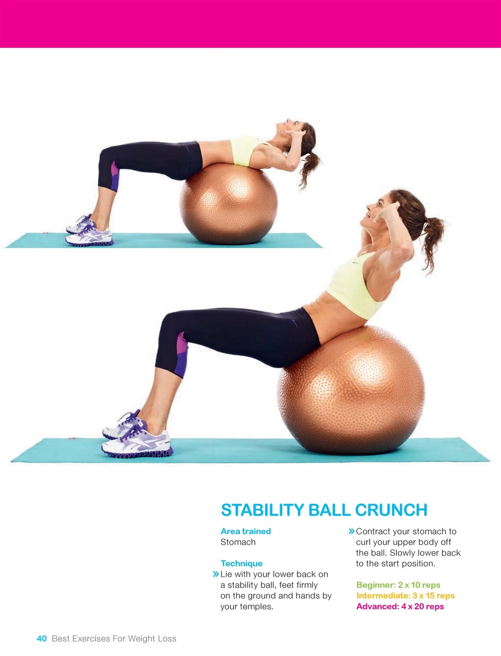 Women’s Fitness Guides Preview Pages
