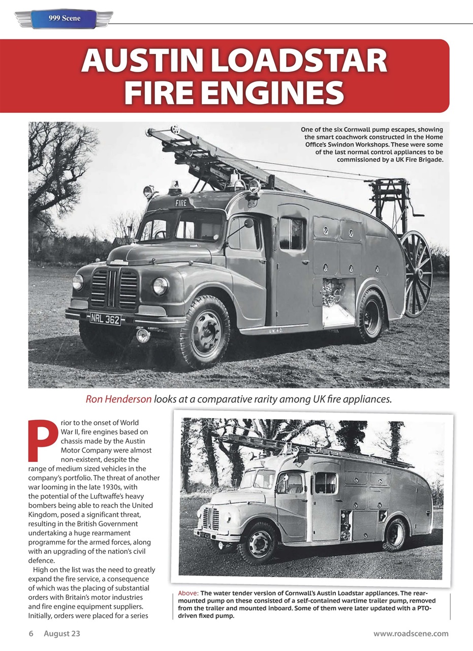 Vintage Roadscene Preview Pages