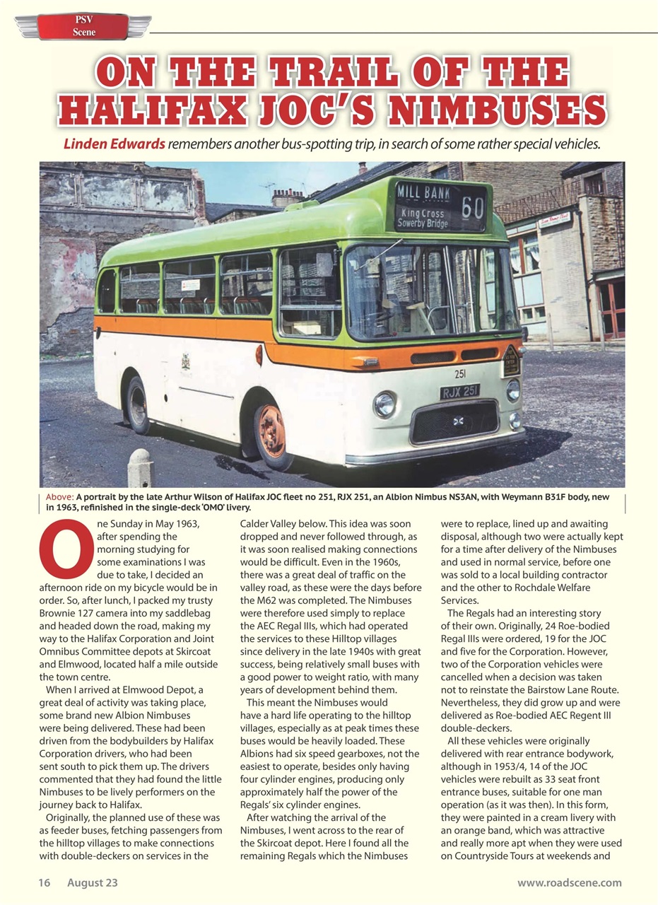 Vintage Roadscene Preview Pages