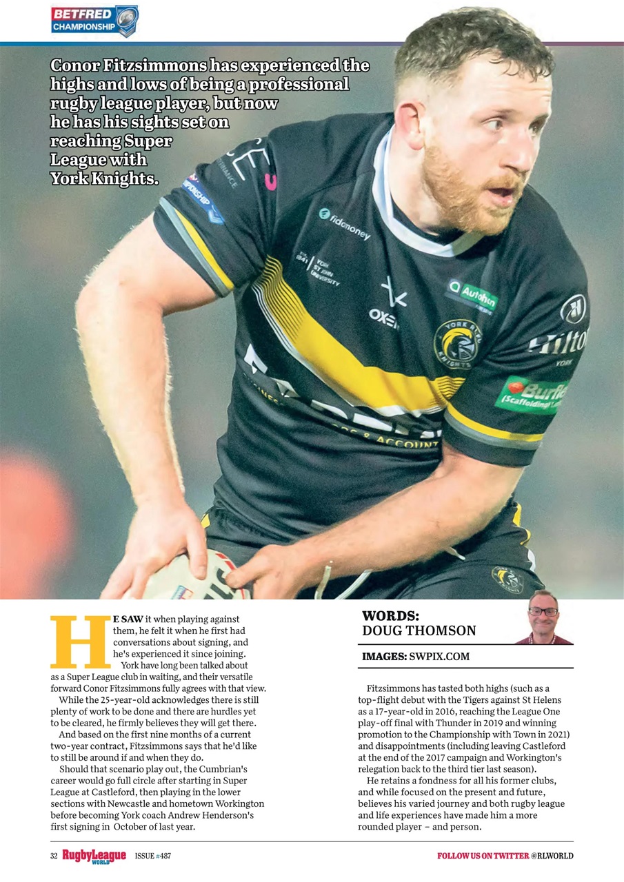 Rugby League World Preview Pages