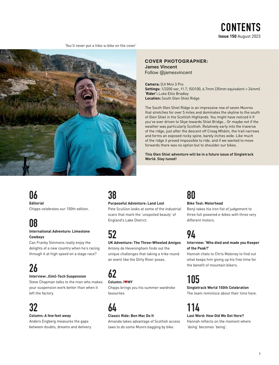 Singletrack Preview Pages