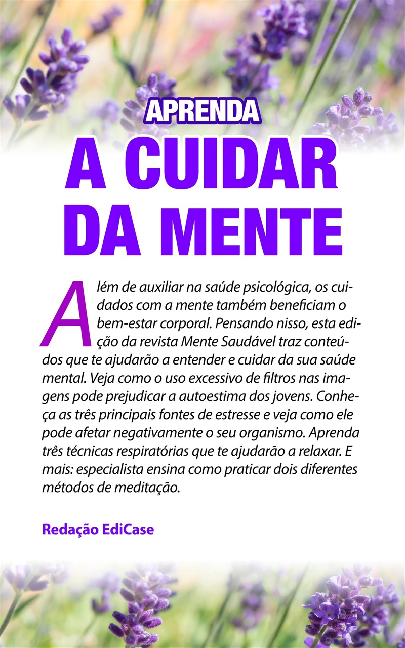 Mente Saudável Preview Pages