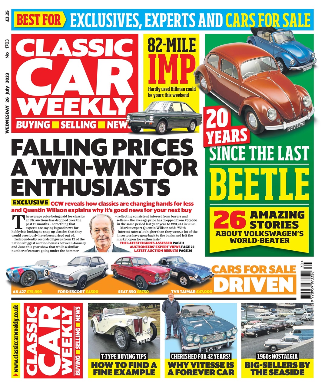 Classic Car Weekly Preview Pages