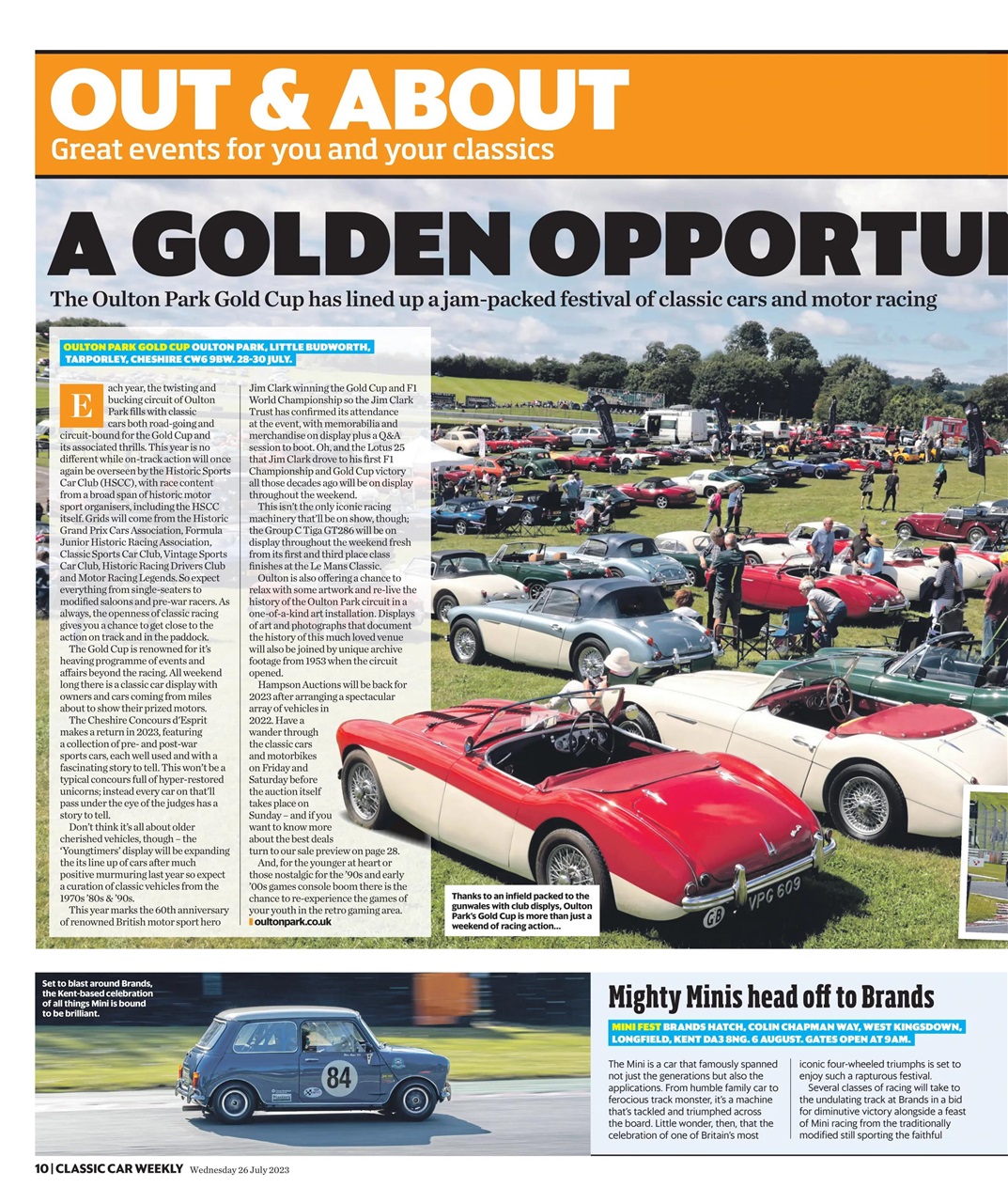 Classic Car Weekly Preview Pages